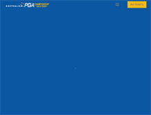 Tablet Screenshot of championship.pga.org.au