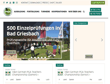 Tablet Screenshot of pga.de