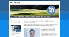 Desktop Screenshot of pga.is