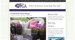 Desktop Screenshot of pga.com.au