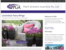 Tablet Screenshot of pga.com.au