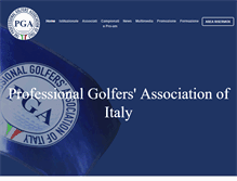 Tablet Screenshot of pga.it